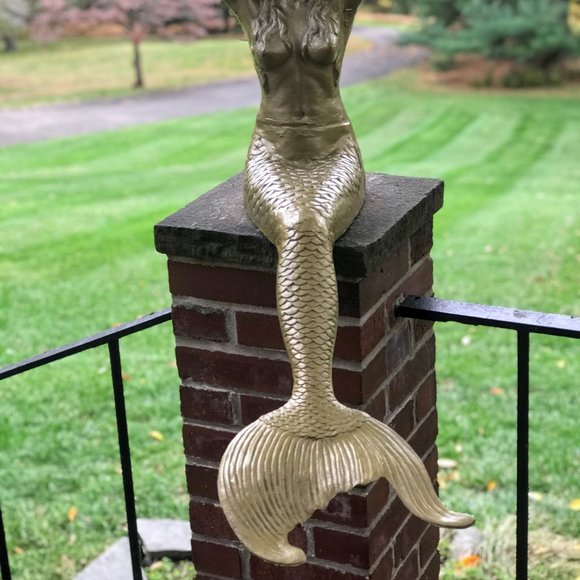 Midcentury Mermaid Sculpture - Picture 4 of 16
